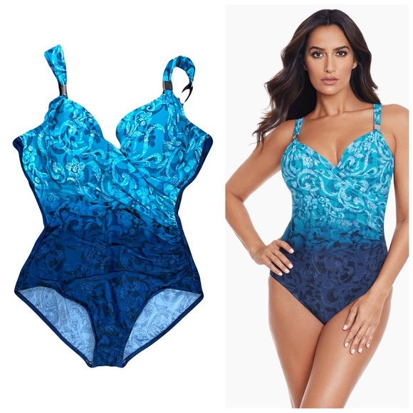 Miraclesuit Swim Miraclesuit Royals Siren One Piece Swimsuit Poshmark